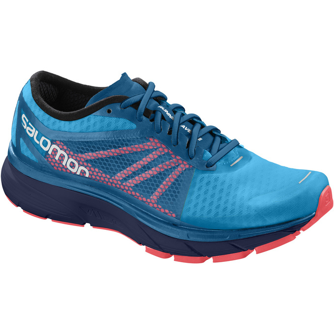 Salomon SONIC RA Zapatillas De Running Hombre - Azules / Azul Marino - Colombia (41307-XVSN)